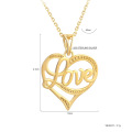 dia de la madre 2021 regalo del día de la madre 925 corazón de plata de ley corazón de plata collar de corazón de oro amor